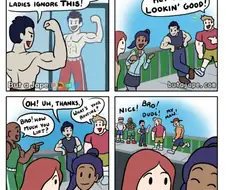 여자 꼬시려고 몸 만들면 안 되는 이유.Comic