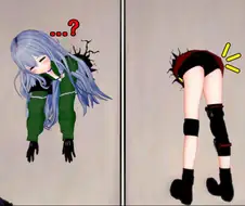 [소전]ㅎㅂ)벽에 끼인 잠탱이 만화