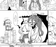 블루아카) 게헨나를 침공하는 아리스.manhwa