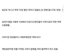 사우디군의 심각한 문제점