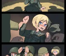 나치 장교 겁탈하는 미군.jpg