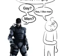 "스네이크한테 커밍아웃하는건 진짜 짜증나는 대화일거다"
