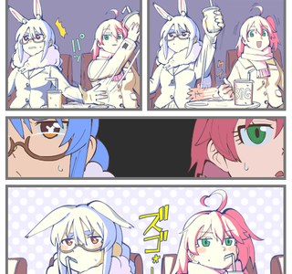 버튜버) 페코x미코 믿고 천국가세요