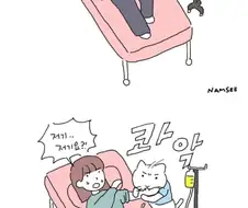고양이 만화(펌)