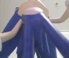 피규어 가랑이 사이 위로 찍기