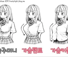 가장 좋아하는 거유여캐의 가슴 실루엣은?