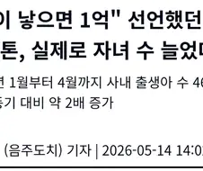 배그로 출산율 2배 만들기 성공