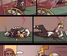 (포켓몬) 스컬단 피카츄 인형.Manhwa