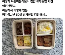 호불호 갈리는 아빠표 도시락.jpg