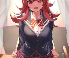 @) 교복카호 vs 사복카호