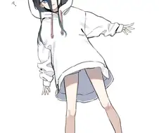 블루아카)매우 귀여운 아이의 모습.manga
