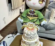 [말딸] 선샌니 이틀전 생일상이 이랬는데 잘 먹었다고 소문이 날까용?