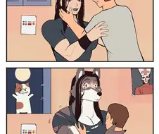 사실 그녀는 늑대인간이야.manhwa