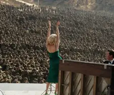 한국전쟁 직후 미군 위문공연 중인 마릴린 먼로️ (1954년)