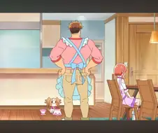 프리큐어) 주인공네 아빠 헬창이네