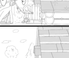 포코피아) 새로 만든 집을 보여주는 메타몽.manga