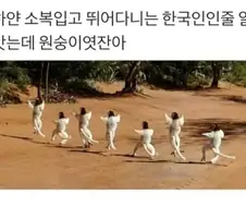 백의민족 한국인