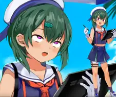 쟈히작가가 그린 로리아헤가오