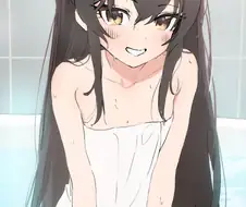 @) 후방) 목욕하는 리사