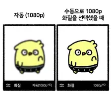 유튜브 화질 특.manga