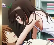 오빠를 덮치는 여동생