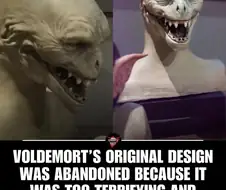 혐) 해리포터 영화에서 볼드모트 초기 디자인이 폐기된 이유