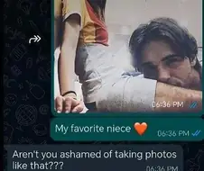 조카와 사진 찍었다가 억울하게 욕먹은 삼촌