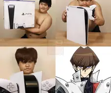 유희왕)플스5로 카이바 코스프레(?)