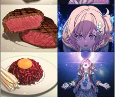 스테이크 익힘 정도 취향.manga