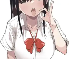 저녁에 보는 건전한 여학생.manga