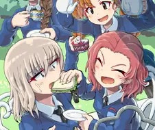 걸판)샌드위치먹는manga