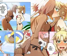 [페그오] 남자끼리 키스하는 manhwa