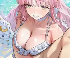 해변가에서 이런 모르는애가 갑자기 와서 아는척하면 우짬..