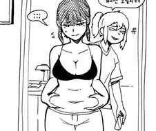 살쪄서 다이어트하려는 만화
