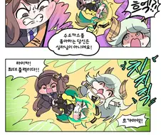 트릭컬) 로네가 공기까스 파괴하는 Manhwa