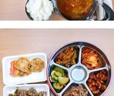 반찬집 배달 백반