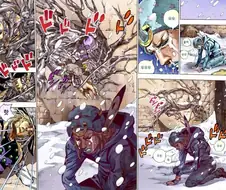 [죠죠] 7부에서 좋아하는씬 : 테니스공에 건배