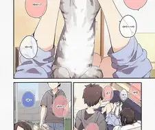 고양이랑 노는 여사친 만화