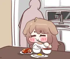 트릭컬)버터는 꾜주님이 차려준 밥을 머거요