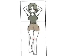 일광욕을 좋아하는 악어녀.Manwha