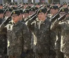구 일본군 + 현 자위대의 특이한 경례문화