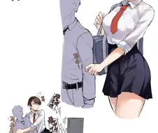 몸집은 큰데 소심한 여학생 만화.manwha