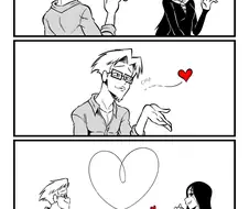 여성에게 함부로 키스를 날리면 안 되는 이유.Comic