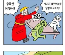 약빨고만든 부산경찰청 신고 만화 manhwa.