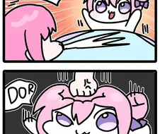 도로롱이랑 화해하는 만화