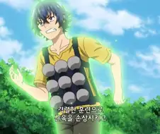 보디빌딩과 근력 단련의 모든걸 압축한 애니 3컷