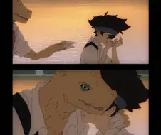 디지몬) 아재들 다 울었던 디지몬 명장면.manhwa