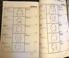 재팬애니매이션 전설의 콘티