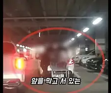 주차장에 나온 역대급 카트빌런