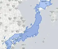 싱글벙글 일본 땅 크기 체감